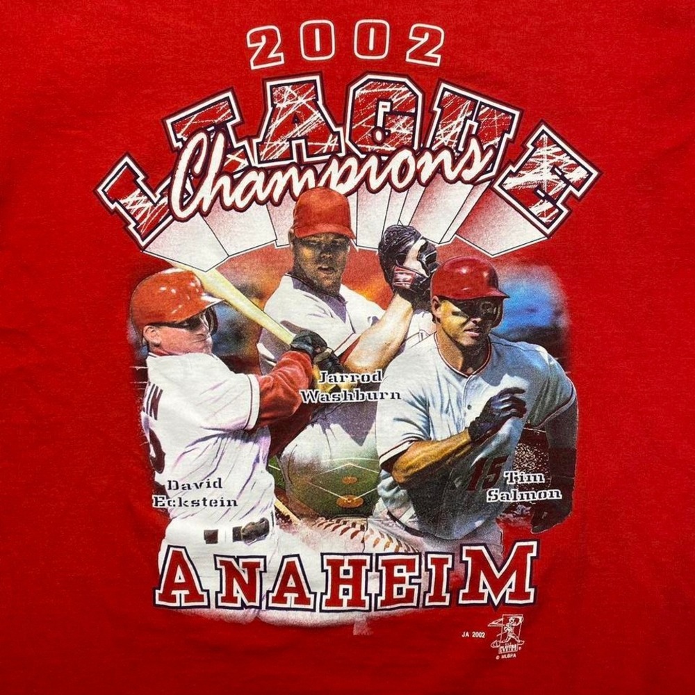 Vintage 2000s 2002‎ Anaheim Angels baseball shirt